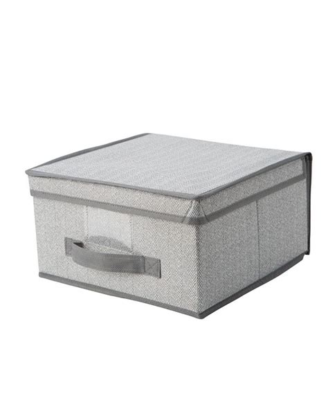 Simplify Medium Storage Box Gray 